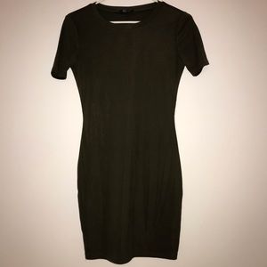 Dark army green, body dress